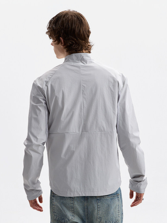 Claytrail – Atmungsaktive Herren-Sonnenschutzjacke mit Stehkragen und UPF50+ Mesh-Gewebe
