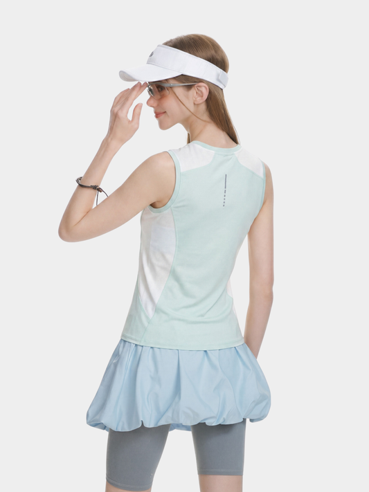 Ashvision – Kühlendes Damen-Funktions-Tanktop aus schnelltrocknendem Mesh-Material