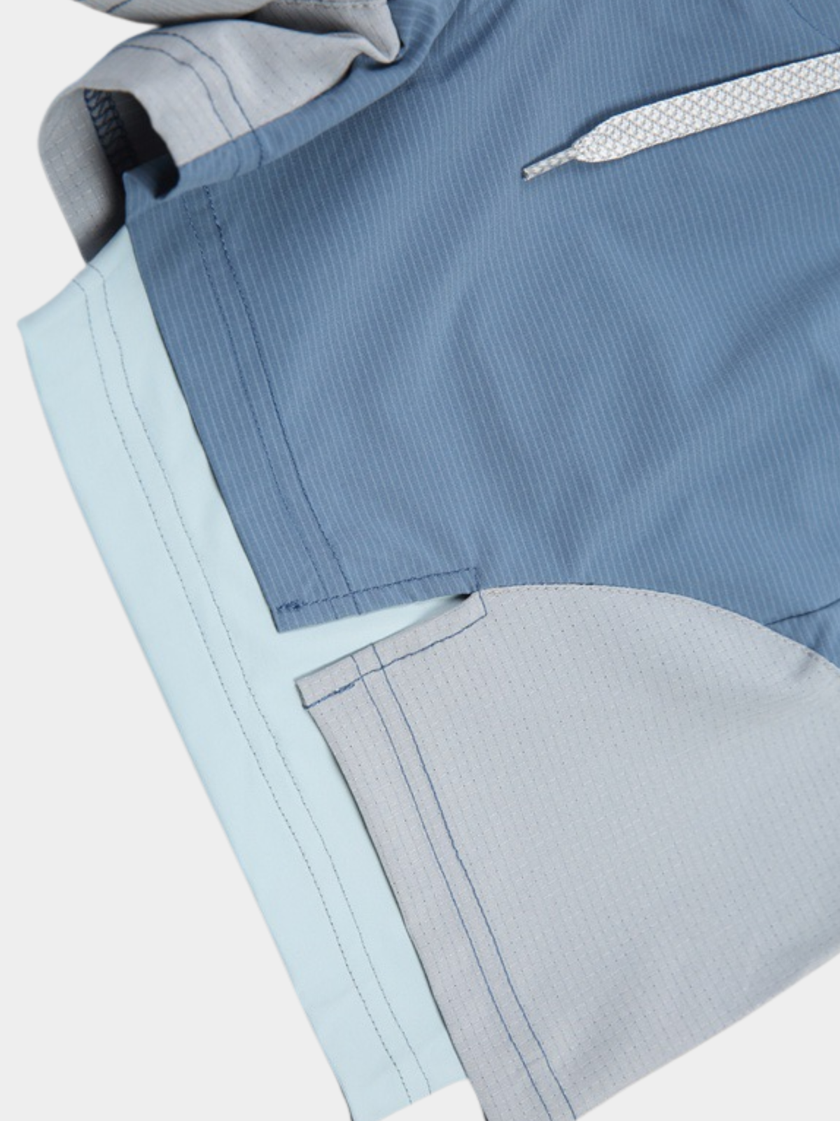 AlpGear - Unisex schnelltrocknende 2-in-1 Funktionsshorts mit Wetterschutz