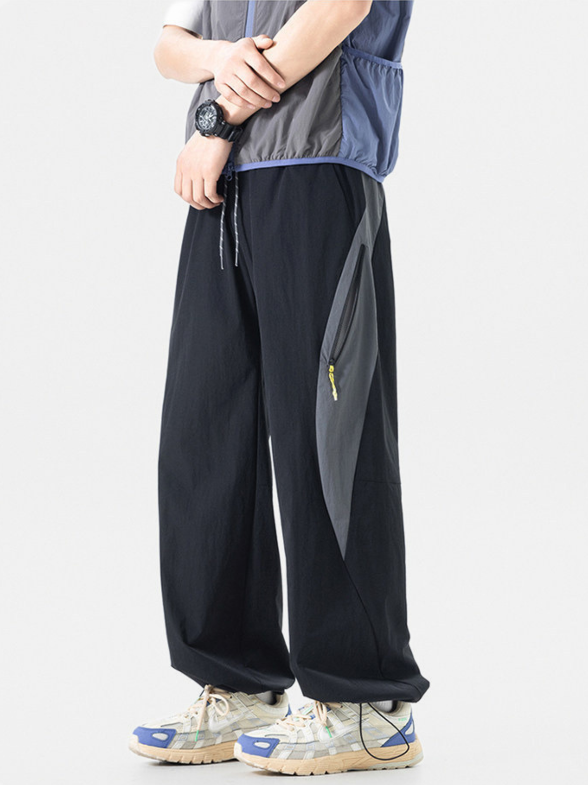 BaseRack – Wasserabweisende, atmungsaktive und schnelltrocknende Herrenhose mit UV-Schutz
