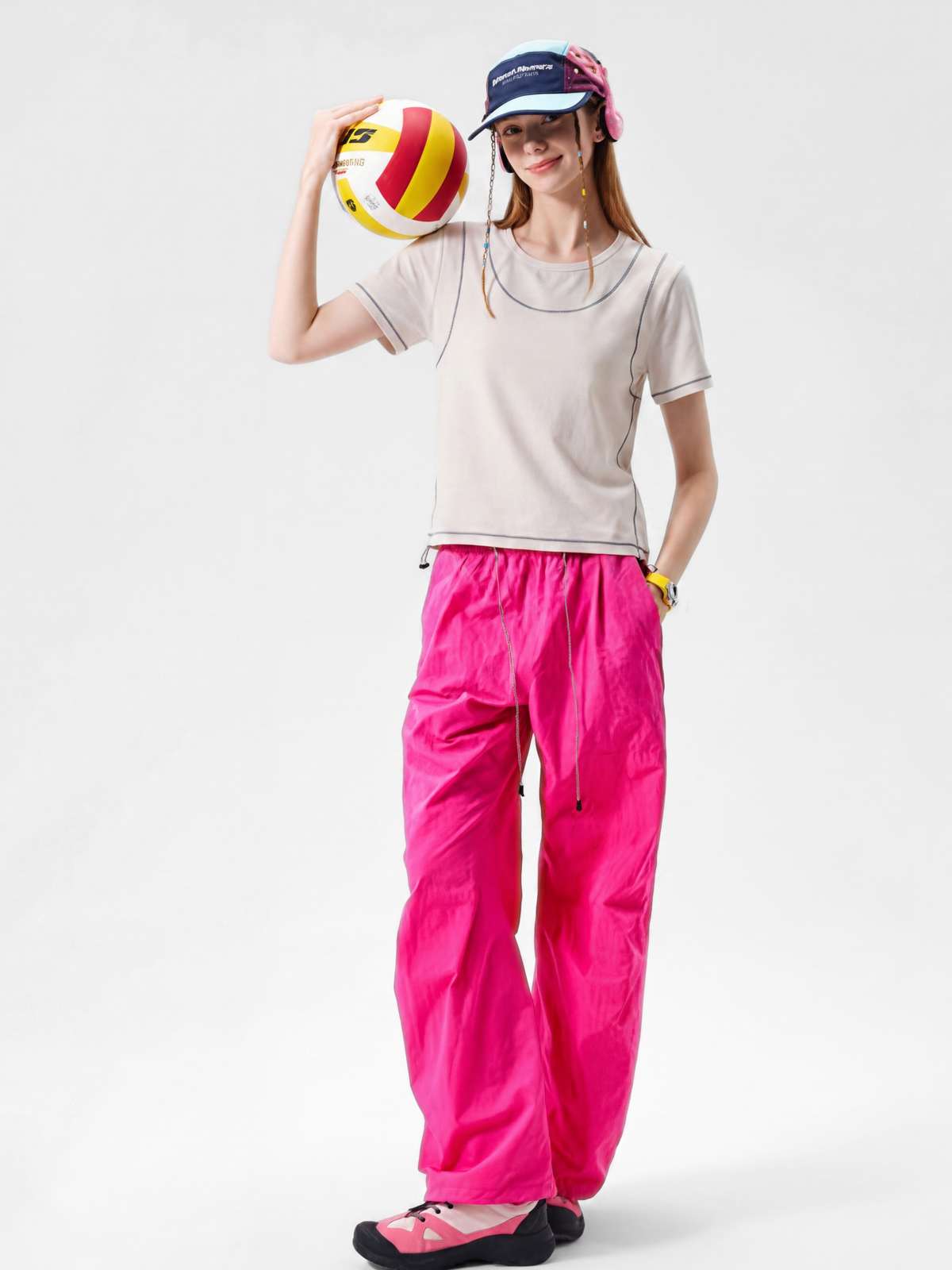 Spark – Damen UPF200+ Antibakterielles schnelltrocknendes bauchfreies T-Shirt