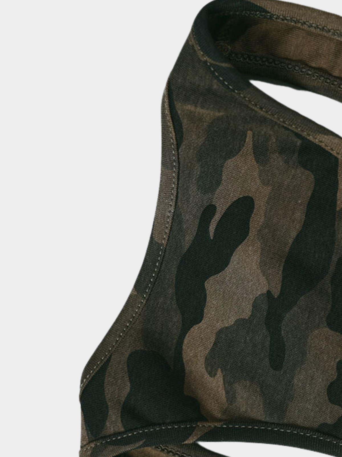 FoxTank – Damen-Trägertop mit Camo-Muster und Nieten