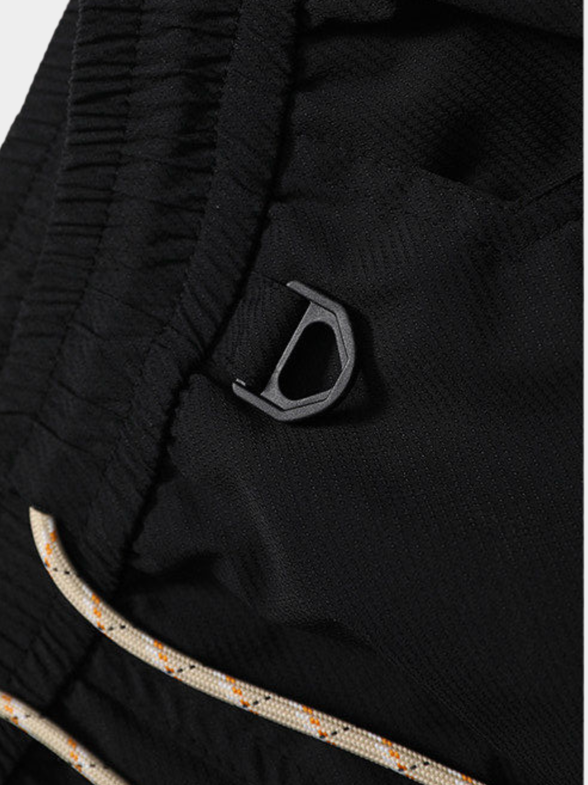 DewDash – Wasserabweisende Unisex-Utility-Shell-Shorts mit Knitteroptik