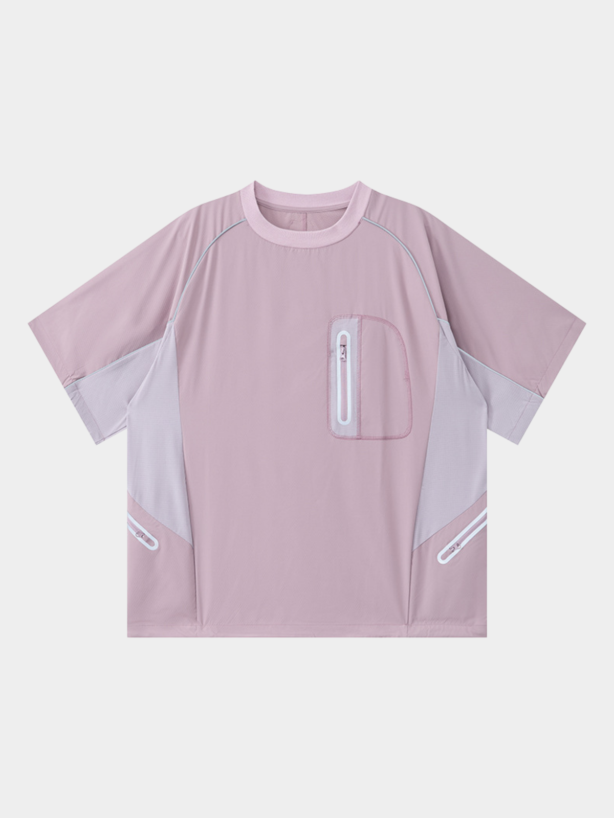 LightFlare – Unisex-Colorblock-Mesh-Shirt, atmungsaktiv und schnelltrocknend