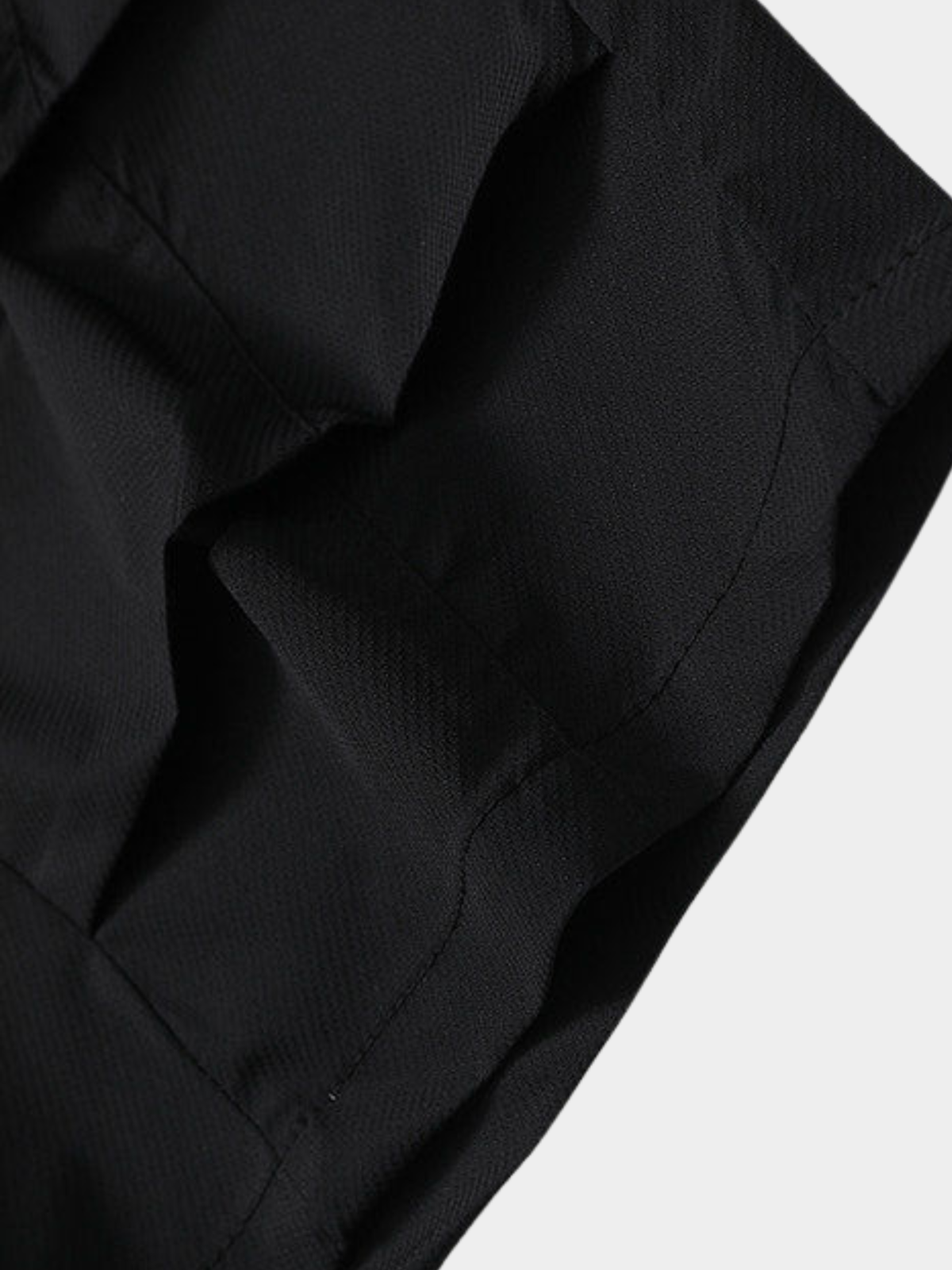 DewDash – Wasserabweisende Unisex-Utility-Shell-Shorts mit Knitteroptik