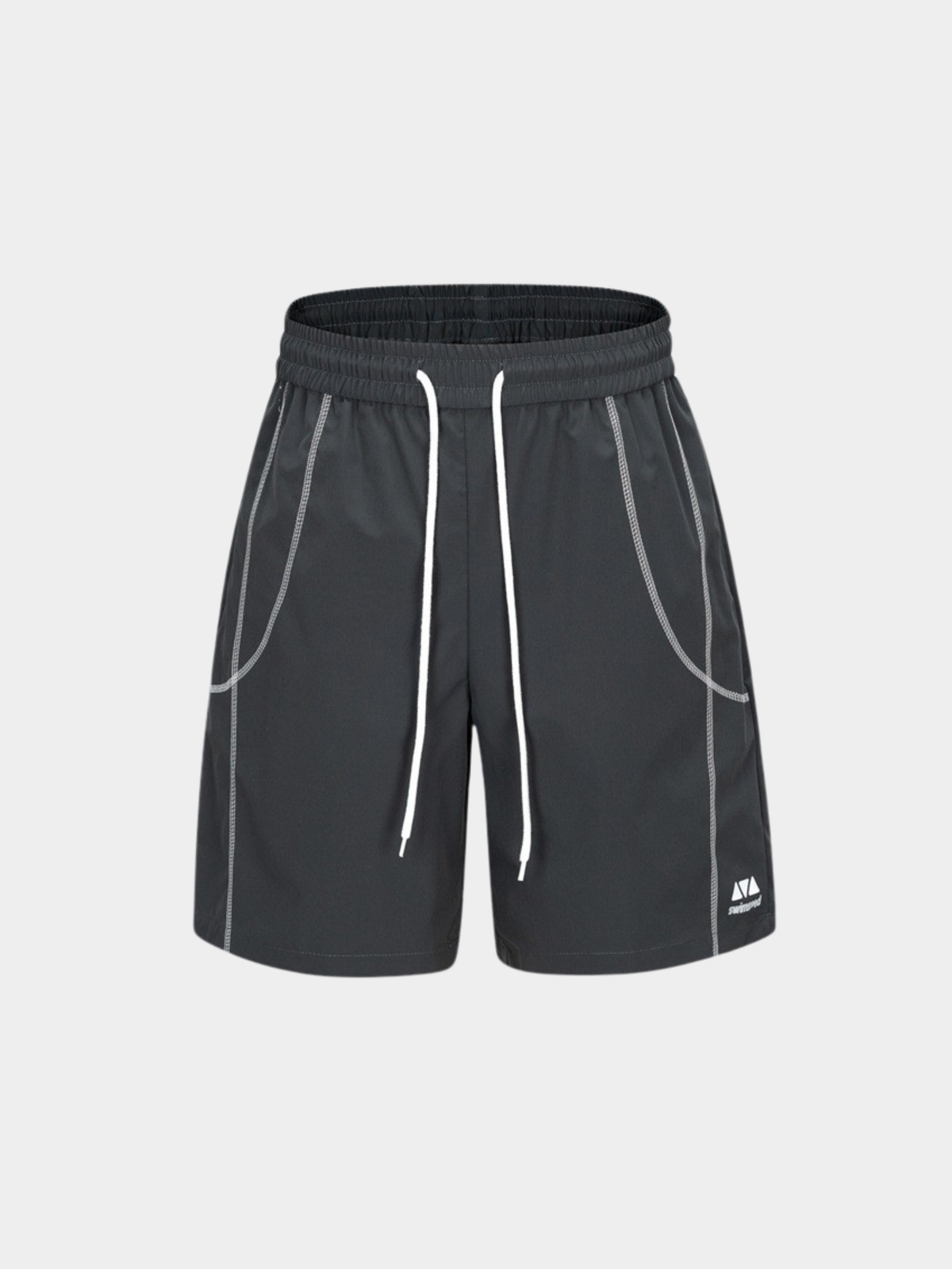 AlpineMist – Leichte, schnelltrocknende Colorblock-Sportshorts für Herren