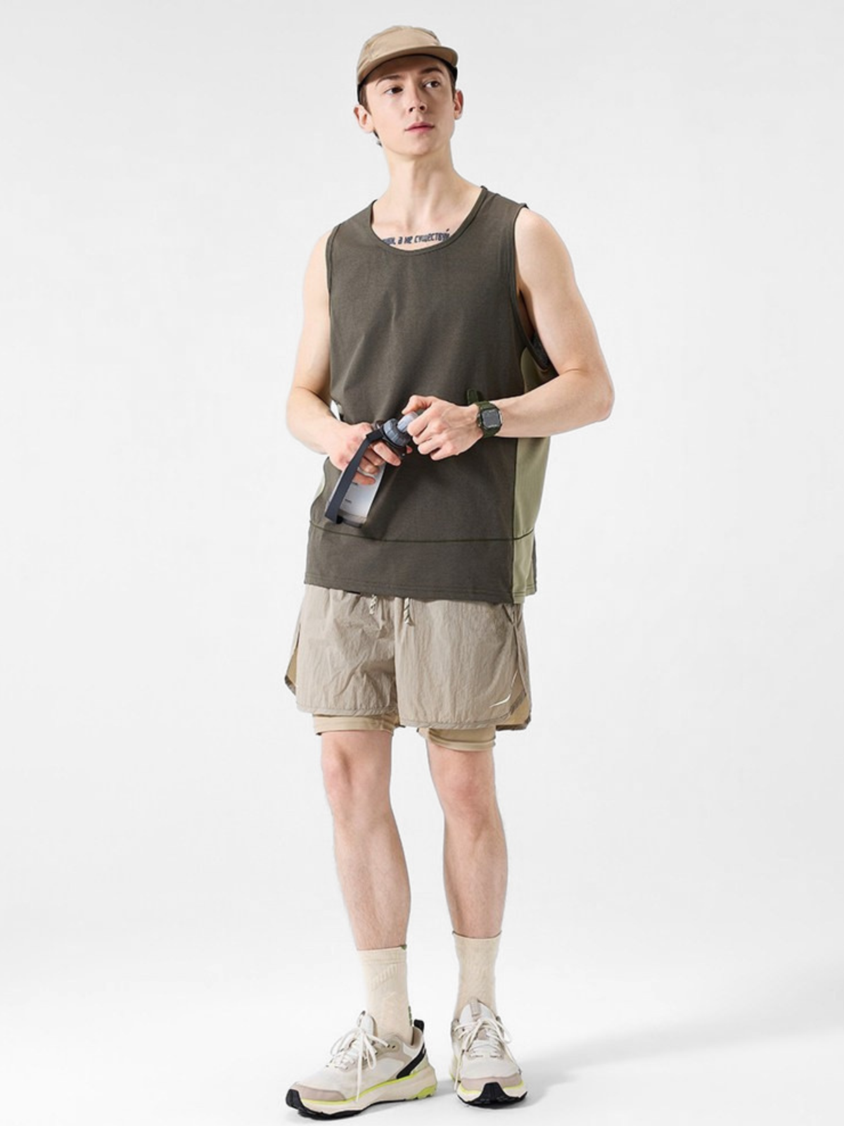 TrailSit – Schnelltrocknende 2-in-1 Funktionsshorts
