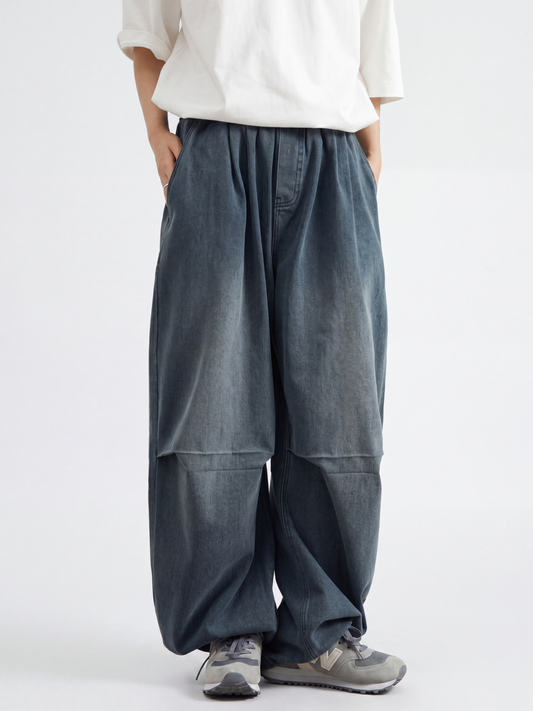 BreezyRun – Herren-Jeans, gewaschen, knitterfrei, lockere Passform