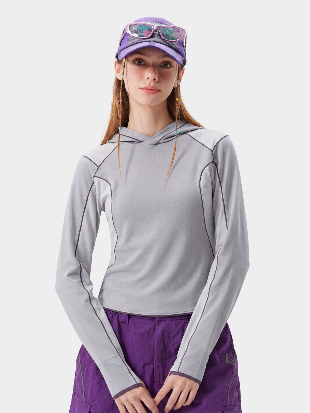 Stoneway – Damen Langarmshirt, UPF 200+, antibakteriell, schnelltrocknend