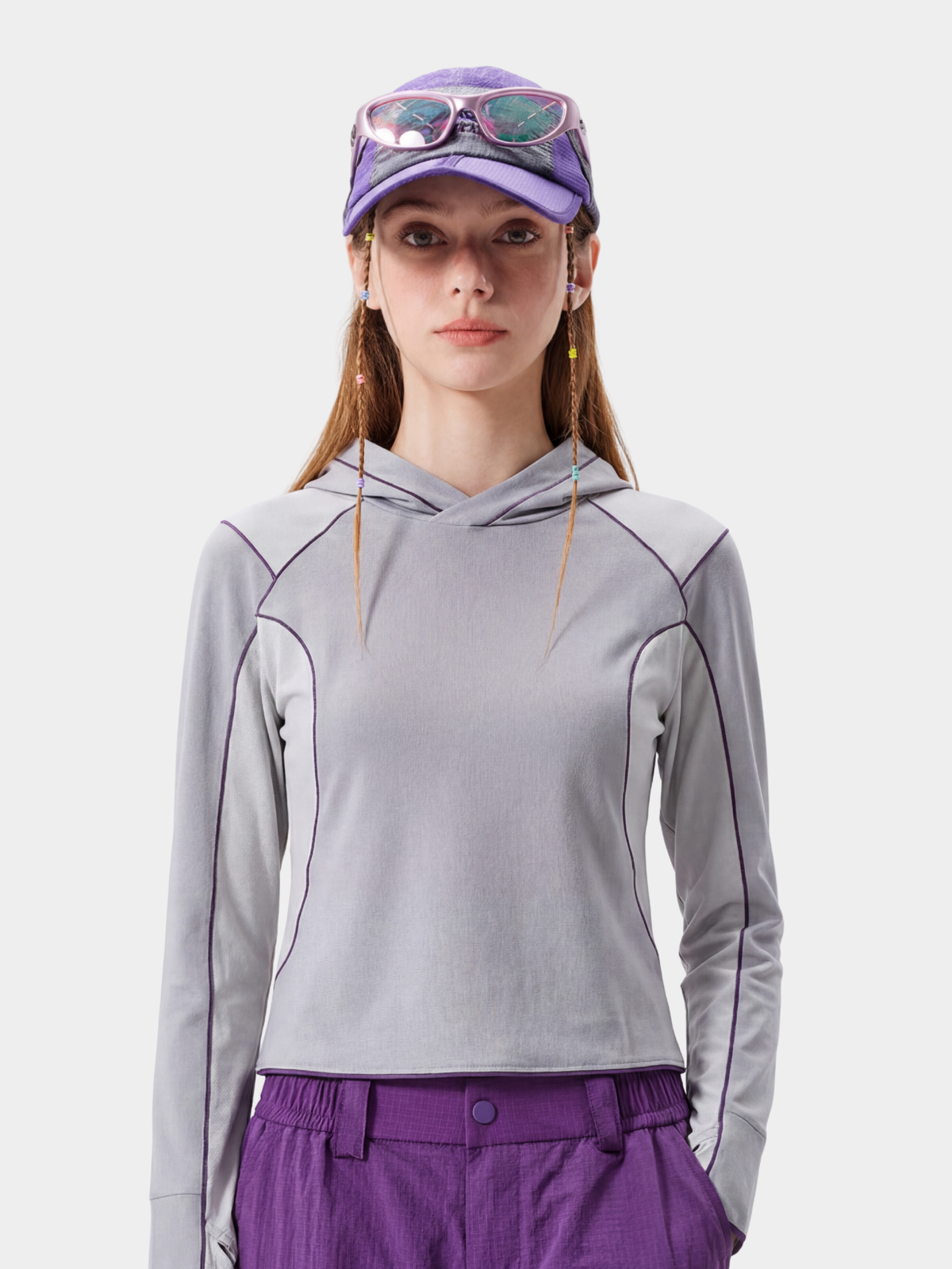Stoneway – Damen Langarmshirt, UPF 200+, antibakteriell, schnelltrocknend