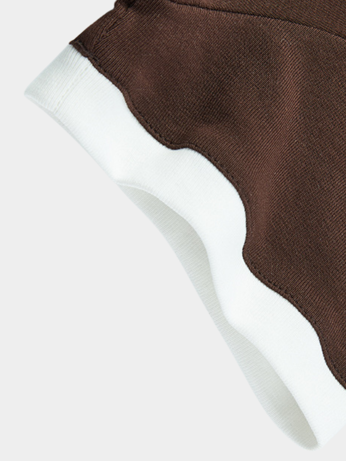 Aquaflow – Damen-T-Shirt in verkürzter Passform mit Color-Block-Design