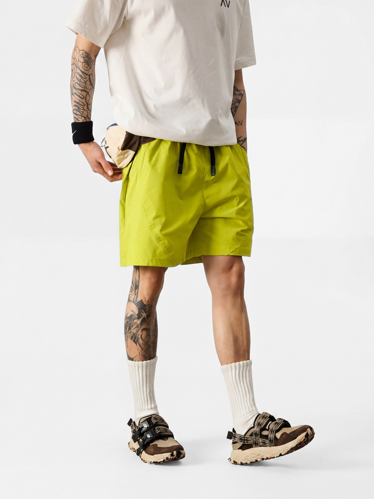 Ashcreek - Schnelltrocknende, leichte Sportshorts für Herren