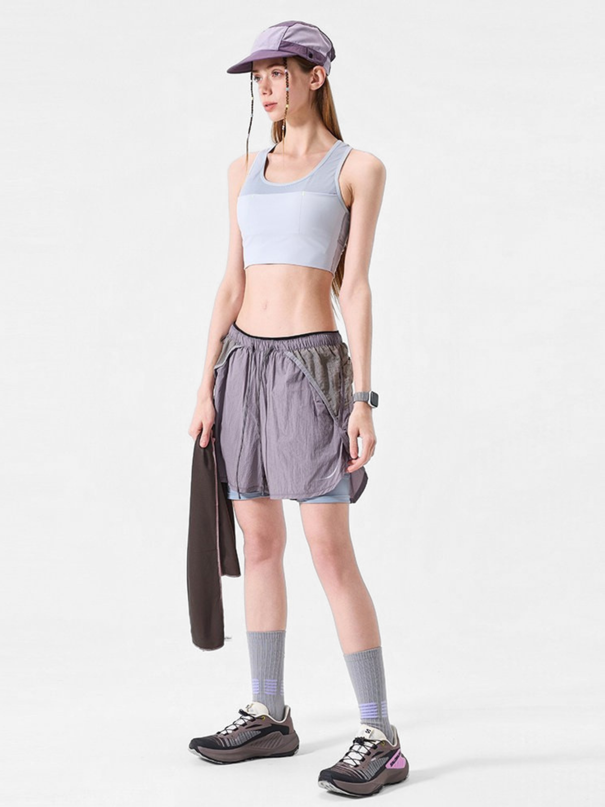 TrailSit – Schnelltrocknende 2-in-1 Funktionsshorts
