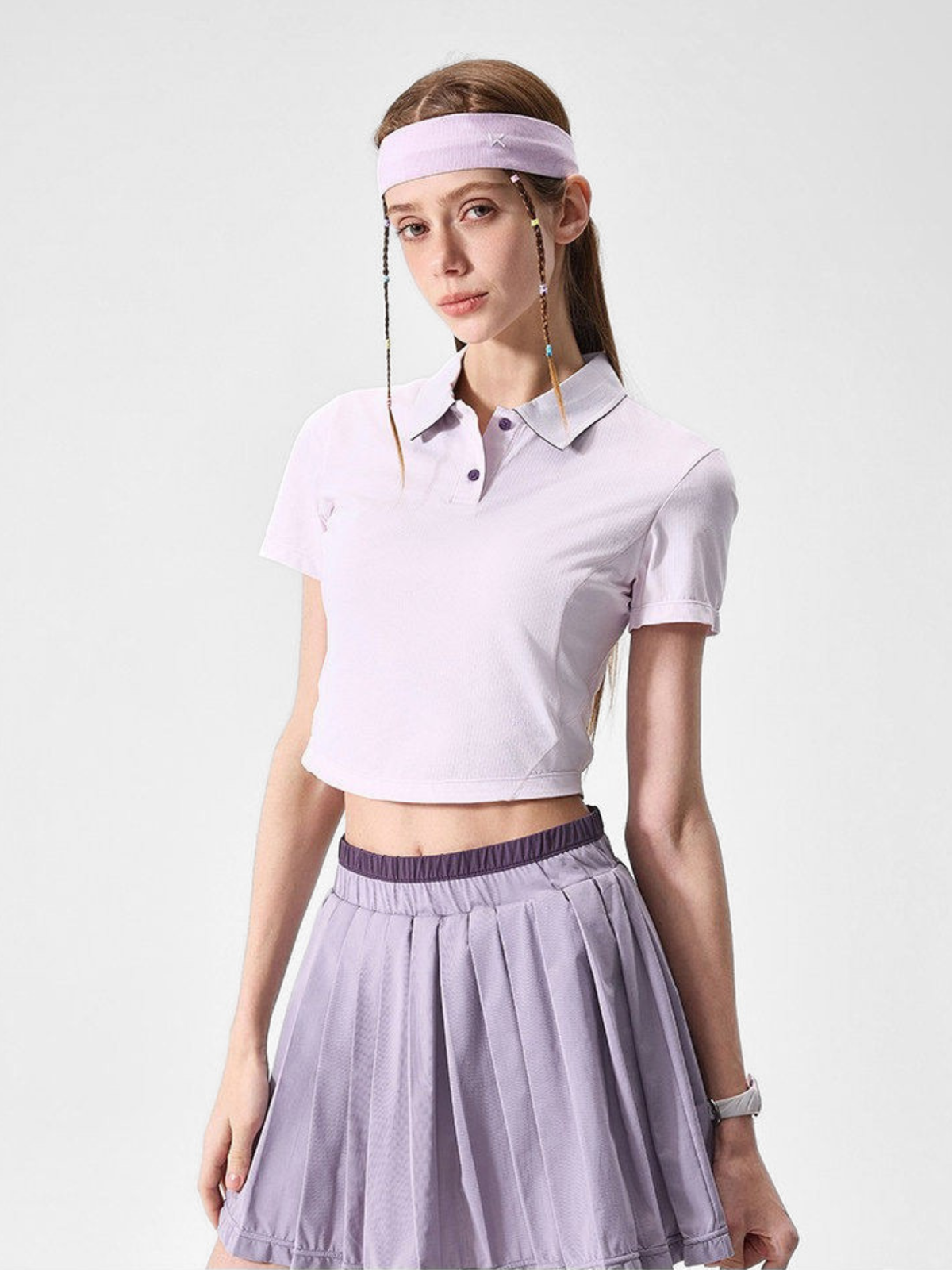 SunBlock - Damen UPF100+ schnelltrocknendes Slim-Fit Poloshirt