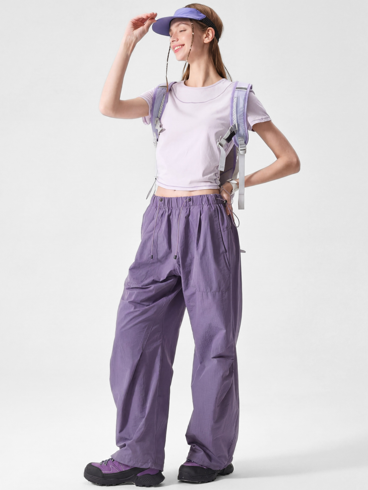 Spark – Damen UPF200+ Antibakterielles schnelltrocknendes bauchfreies T-Shirt