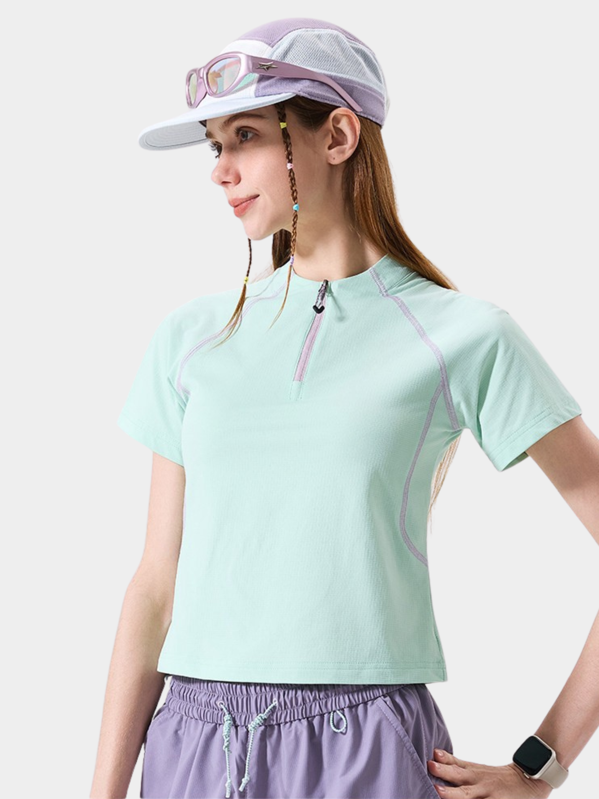 ChillLamp - Antibakterielles, feuchtigkeitsableitendes 5A-T-Shirt für Damen