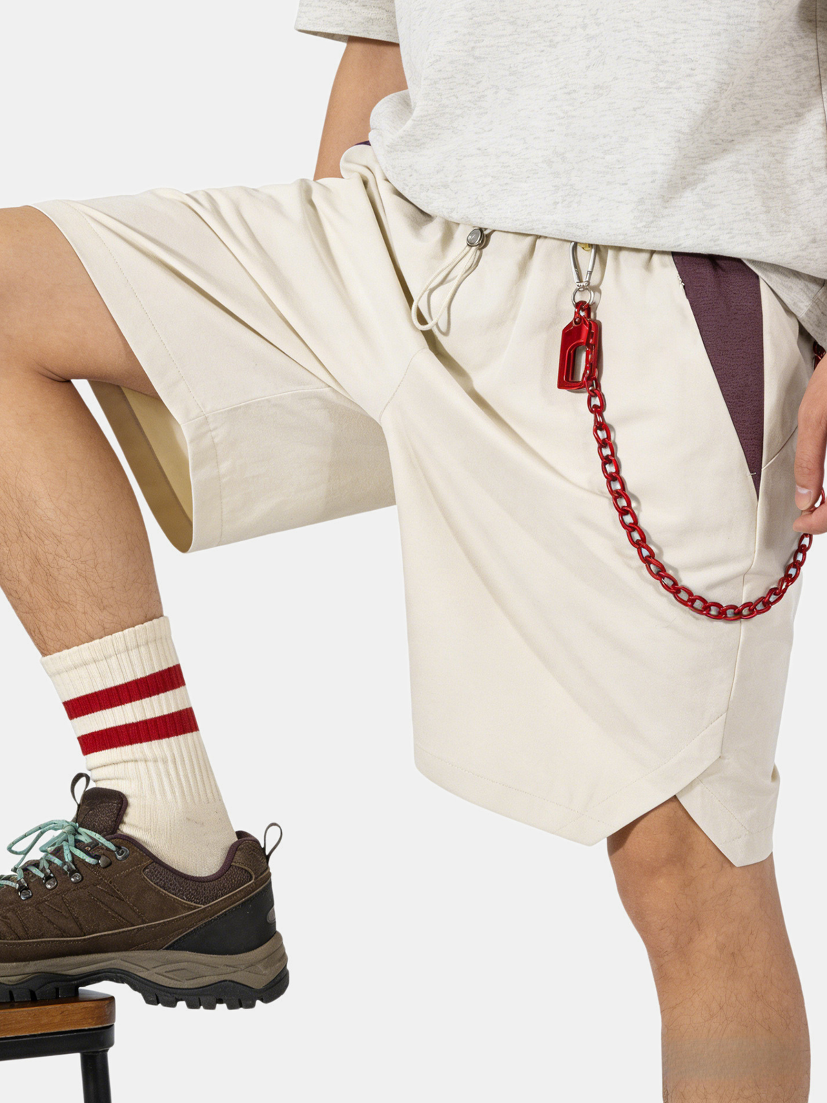 BaseCrate – Unisex UPF50+ antibakterielle, schnelltrocknende und feuchtigkeitsableitende Shorts