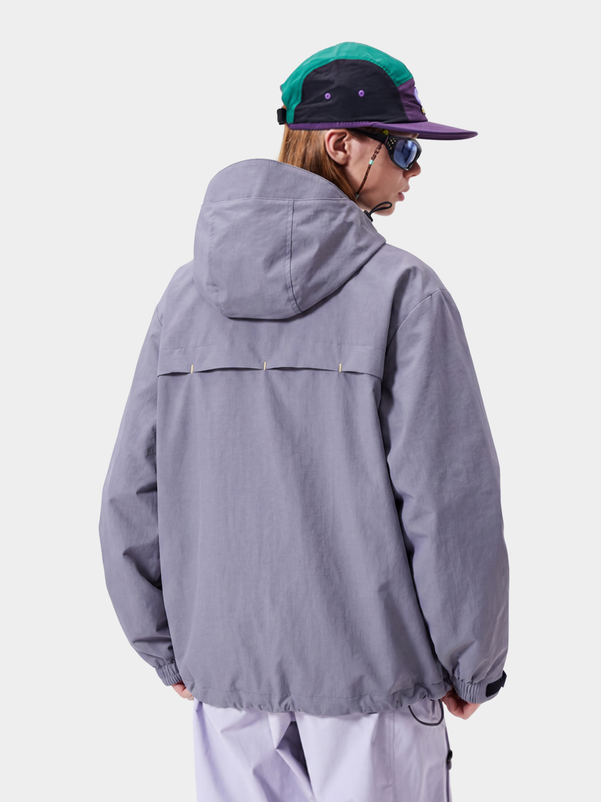 Ashgleam – Wasserabweisende, winddichte Cropped-Shell-Jacke für Damen