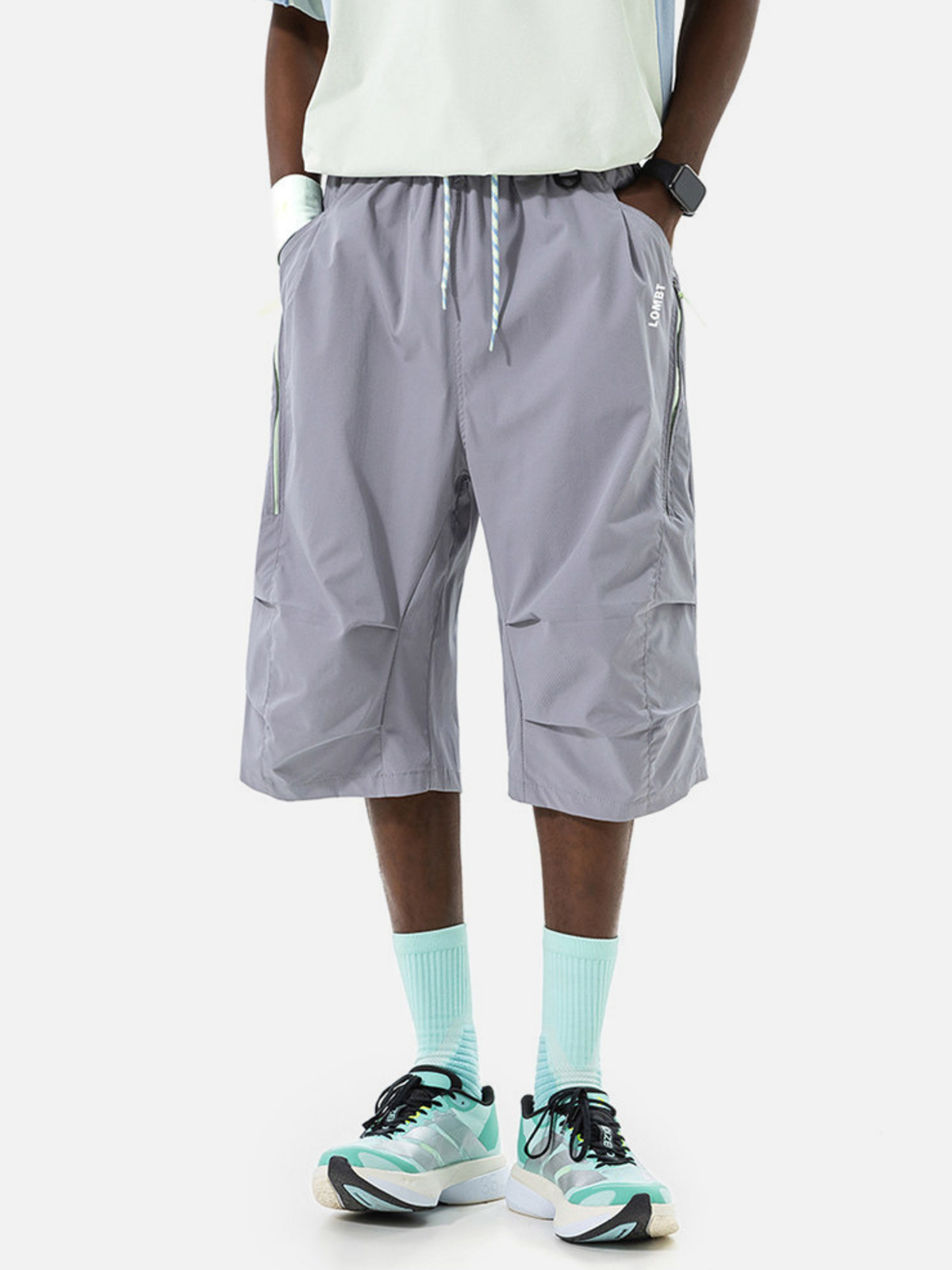 Thundertrail – Unisex-Funktionsshorts, wasserabweisend, schnelltrocknend und leicht