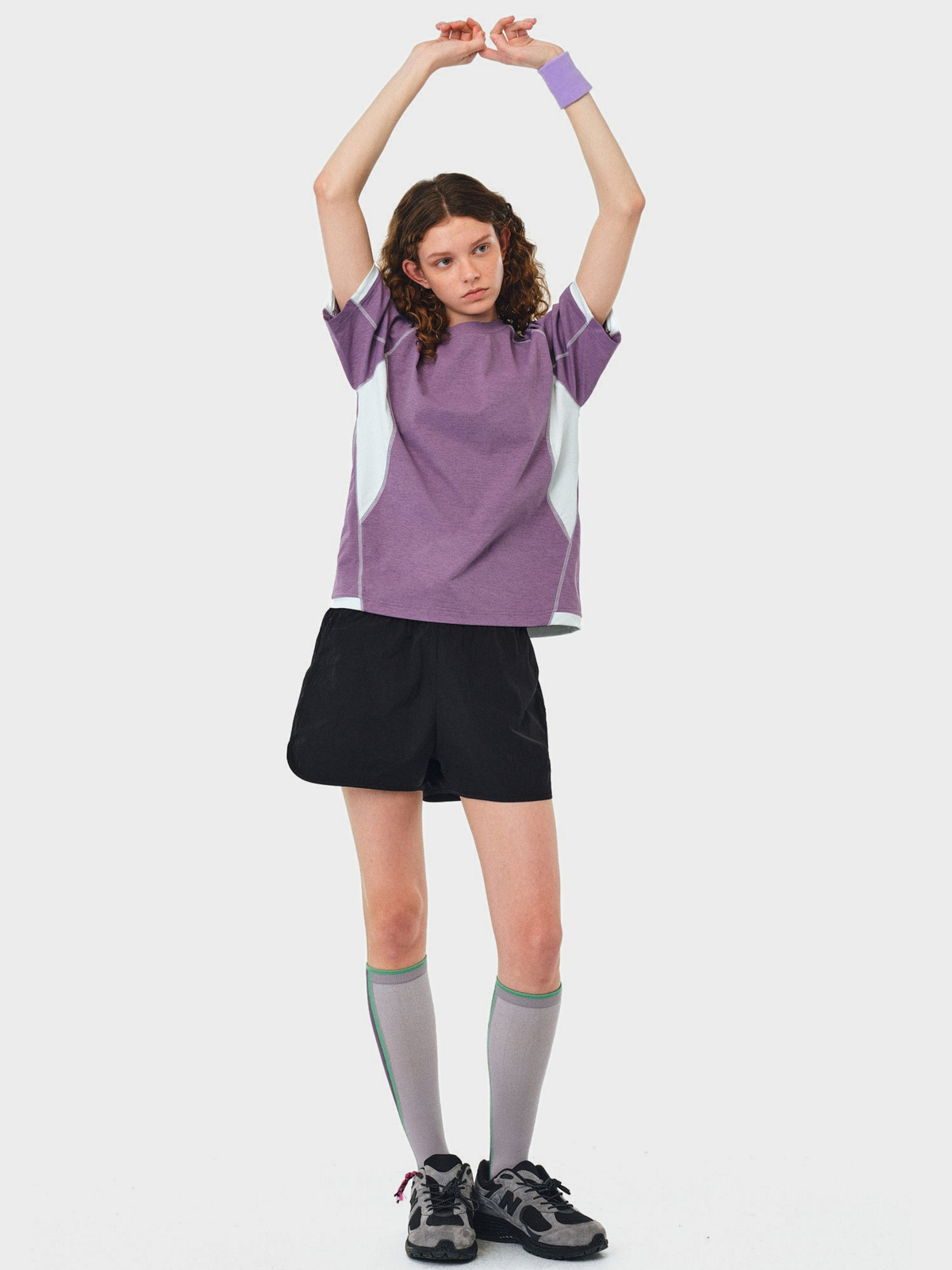 Fireclaw - Unisex schnelltrocknendes Colorblock-Funktions-T-Shirt
