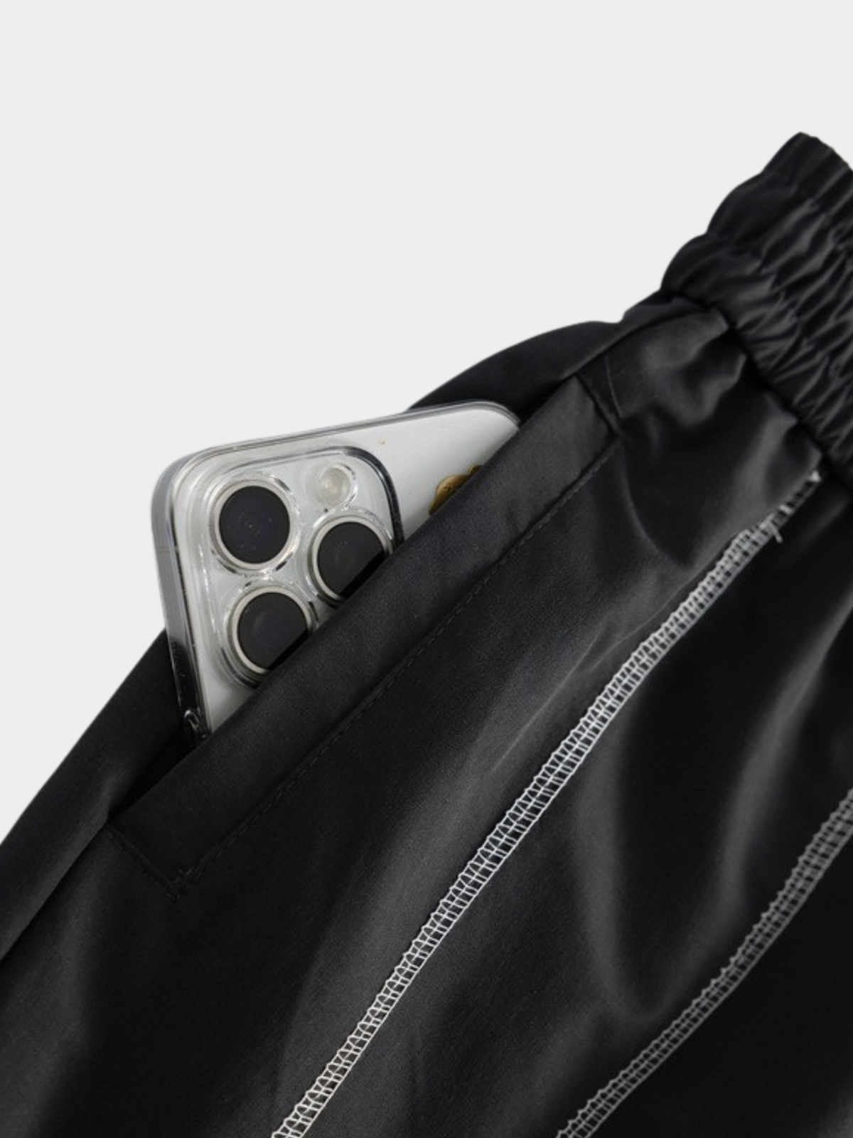 AlpineMist – Leichte, schnelltrocknende Colorblock-Sportshorts für Herren
