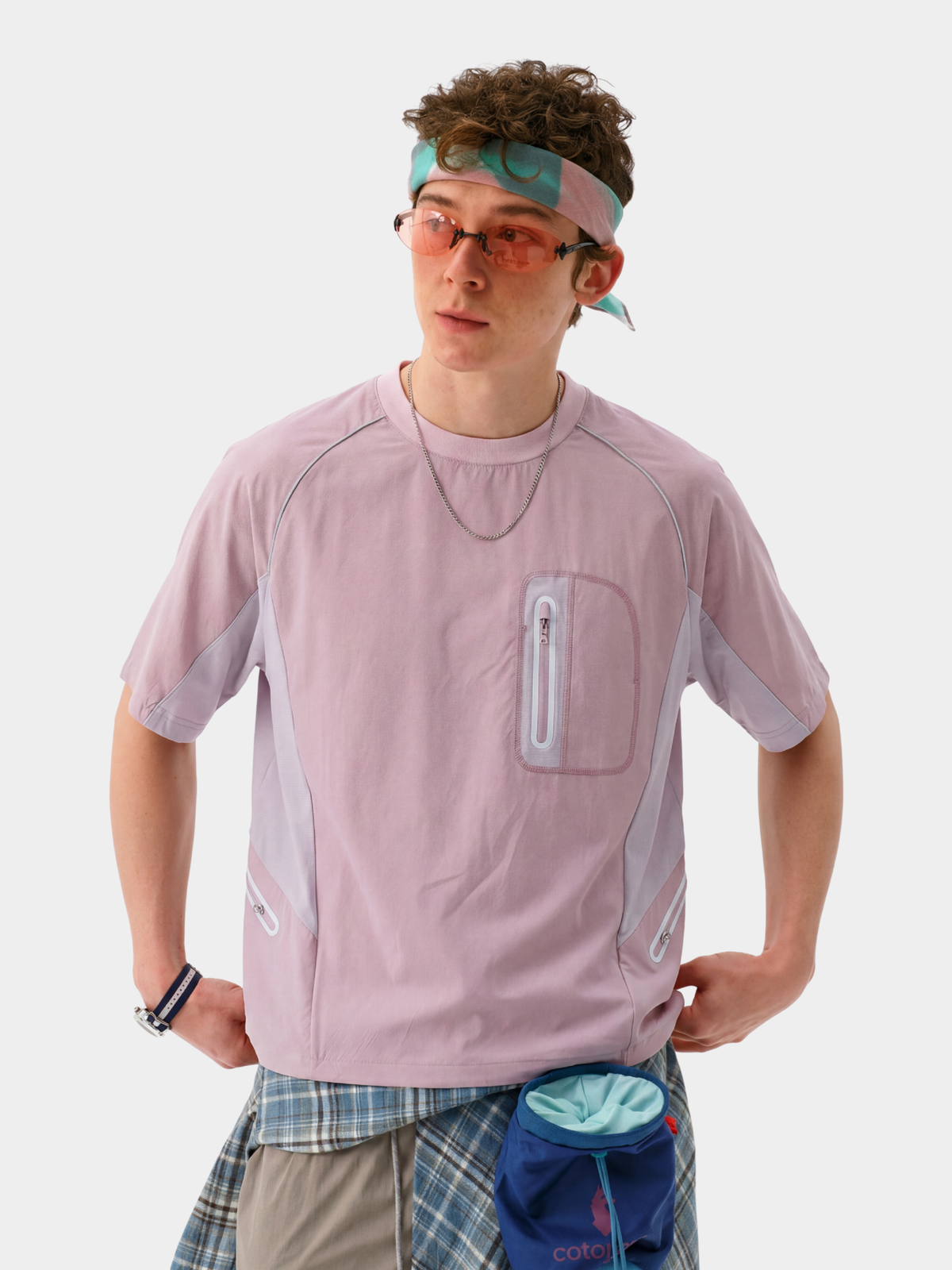 LightFlare – Unisex-Colorblock-Mesh-Shirt, atmungsaktiv und schnelltrocknend