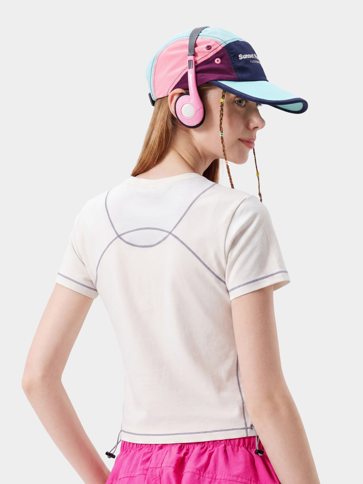 Spark – Damen UPF200+ Antibakterielles schnelltrocknendes bauchfreies T-Shirt