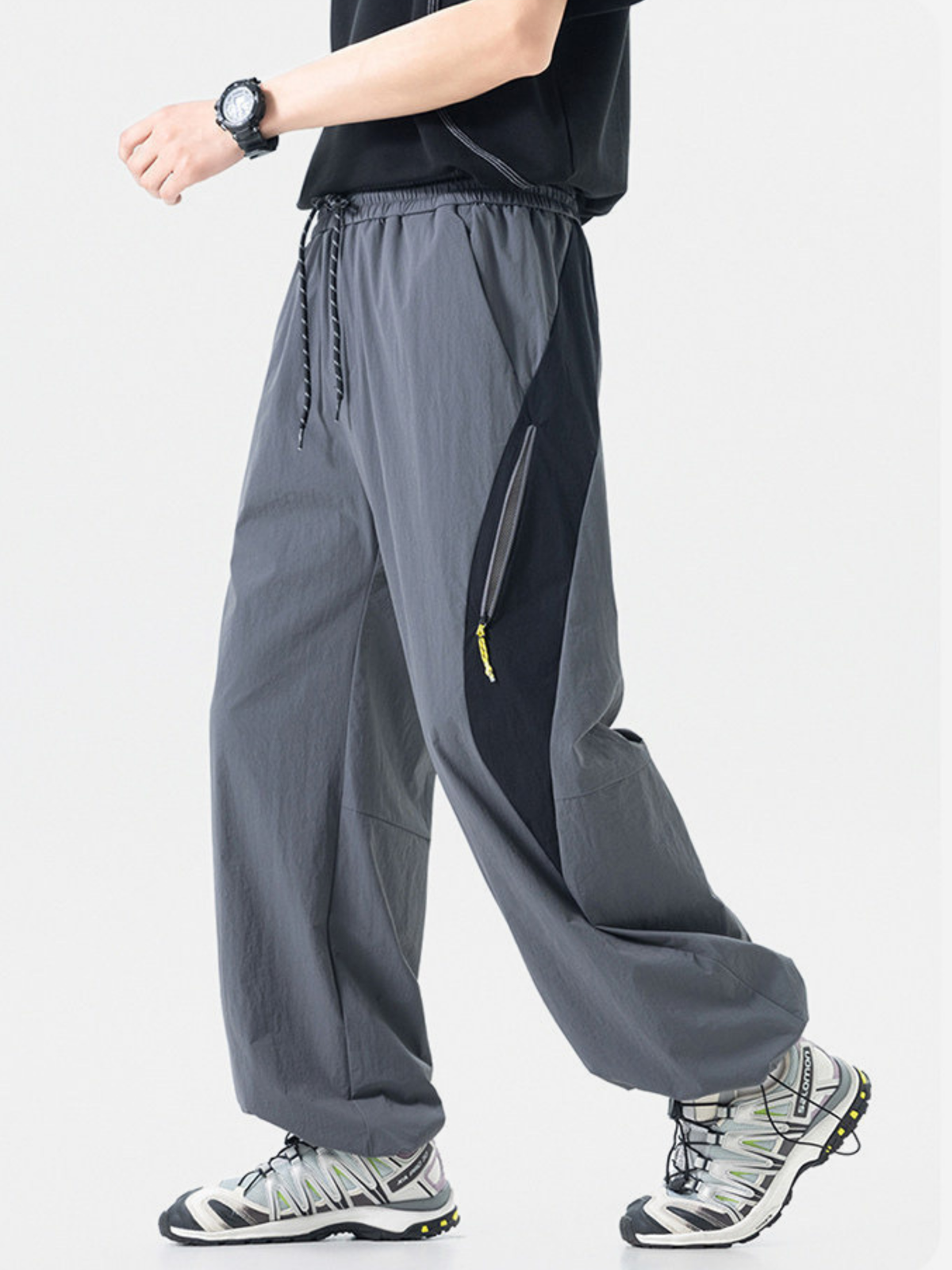BaseRack – Wasserabweisende, atmungsaktive und schnelltrocknende Herrenhose mit UV-Schutz