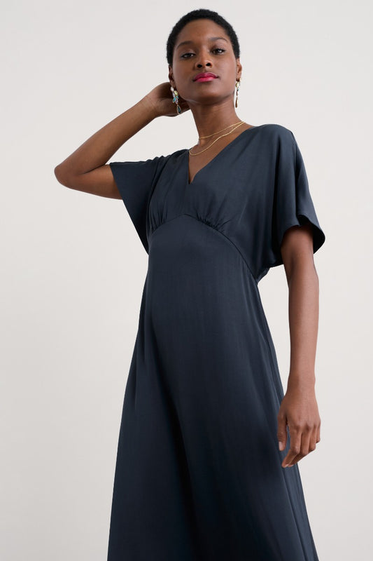 Evenglow Satin Dress
