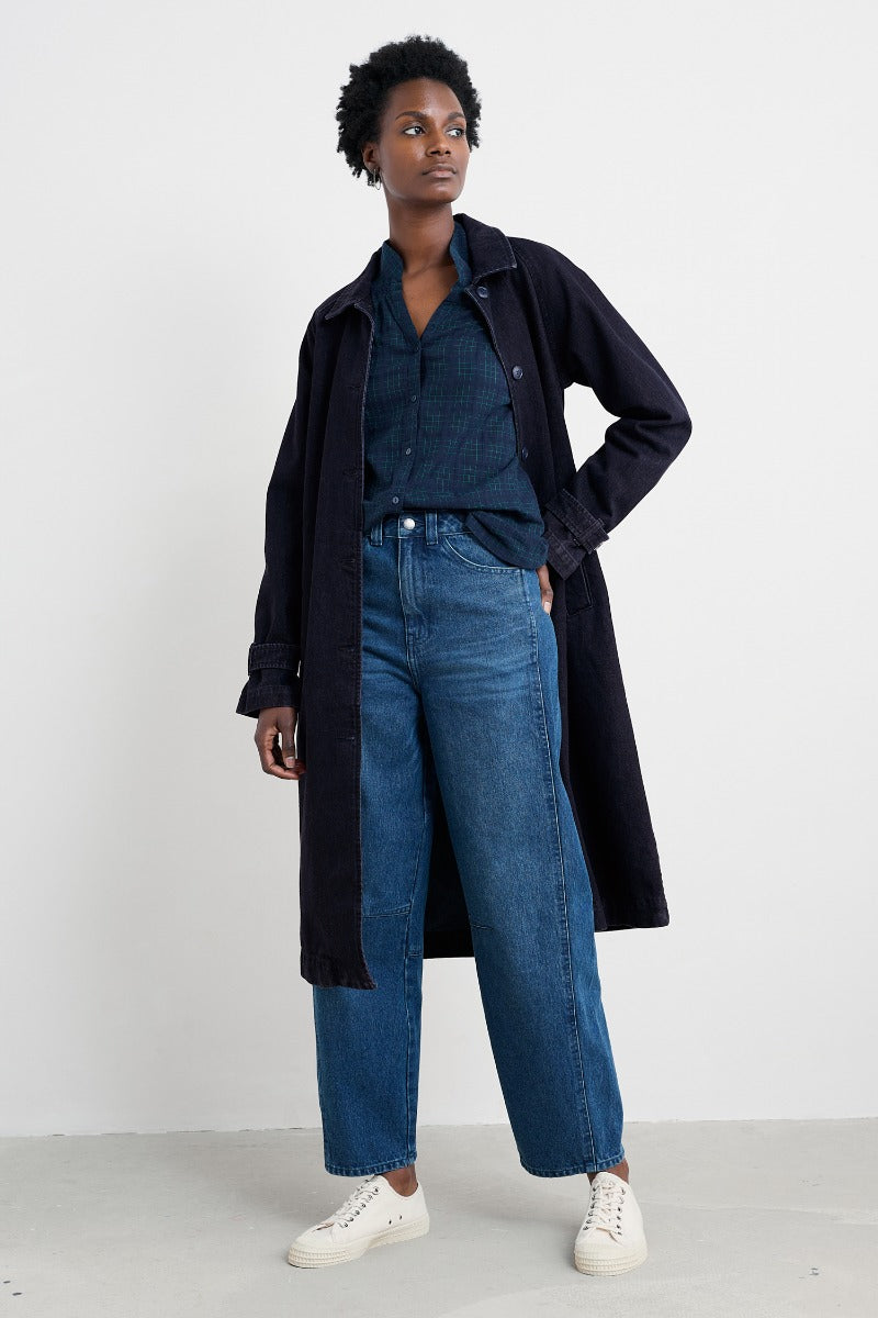Boscastle Denim Mac