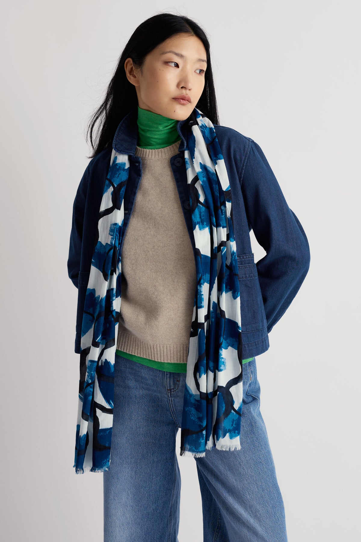 May Garland bedruckter Schal