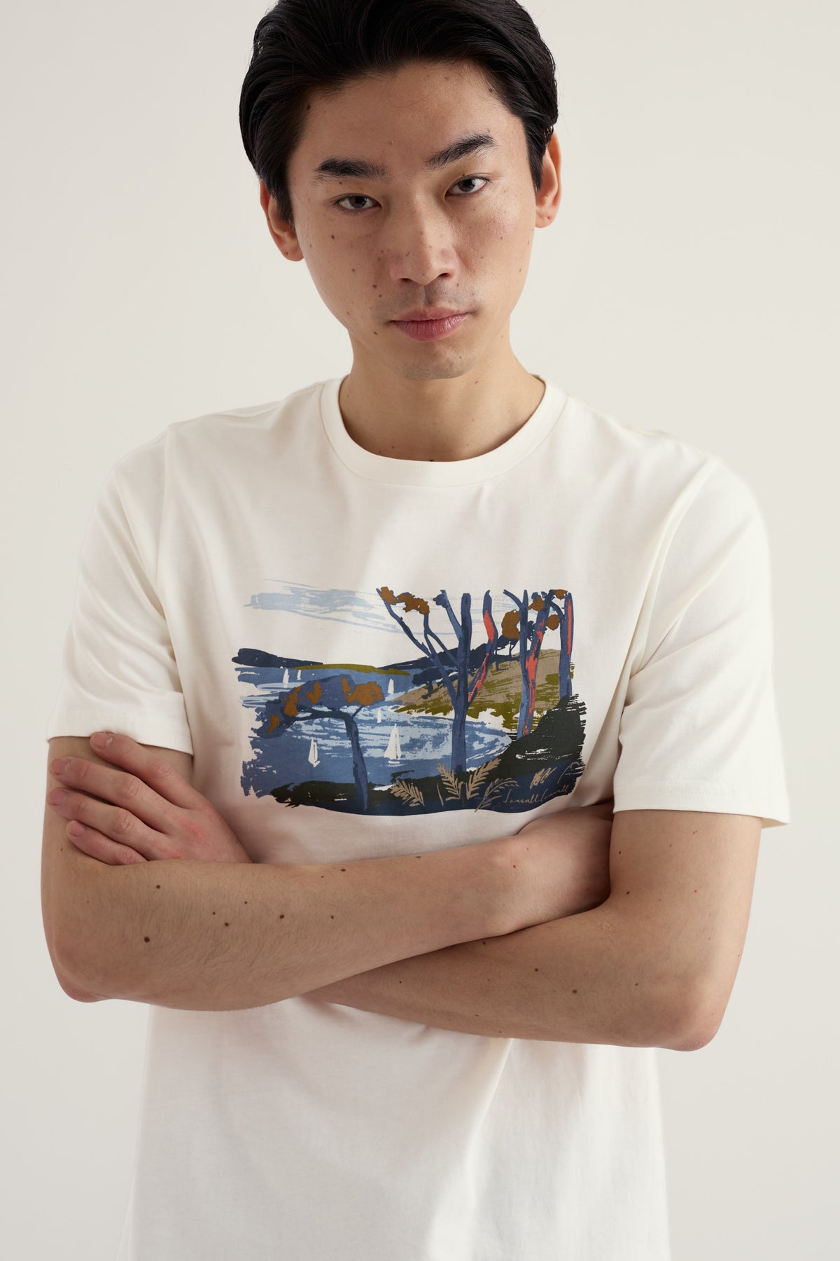 Herren-T-Shirt „Midwatch“ aus Bio-Baumwolle