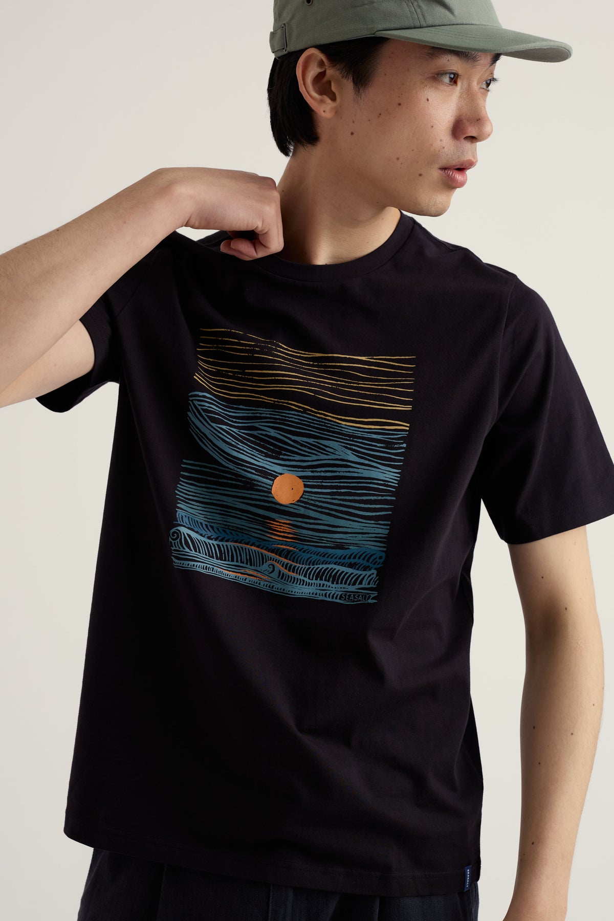 Herren-T-Shirt „Midwatch“ aus Bio-Baumwolle