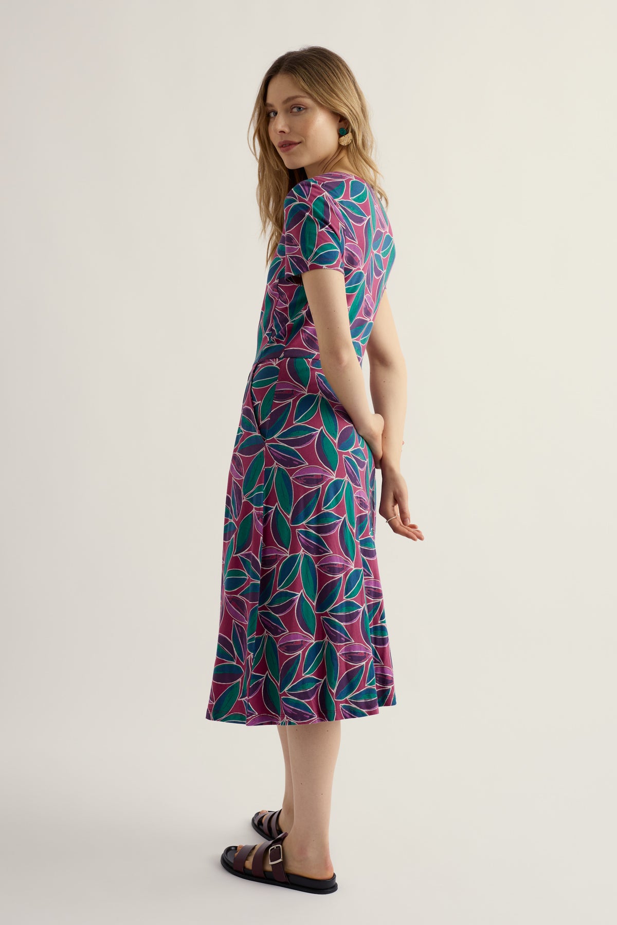 April Kurzarmkleid