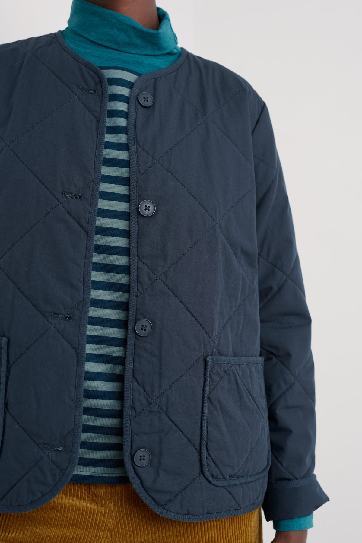 Swift Barn Gesteppte Jacke aus Bio-Baumwolle