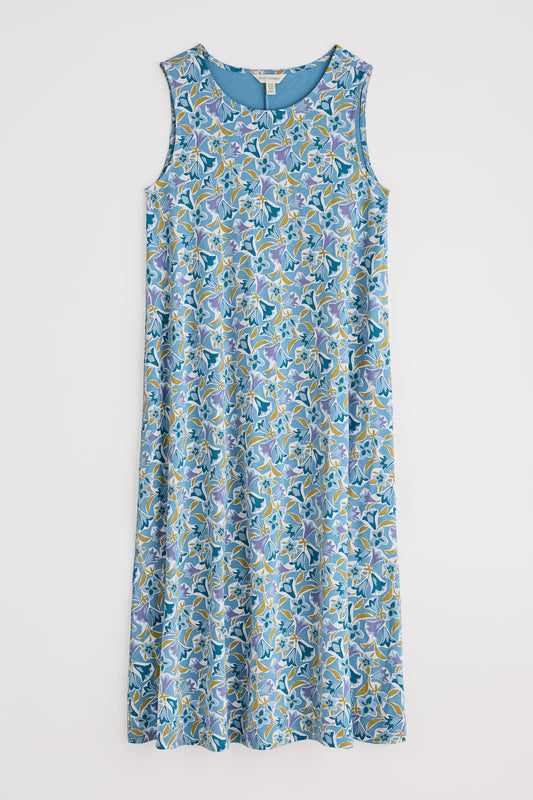 Sweet Violet Jersey Midi Dress