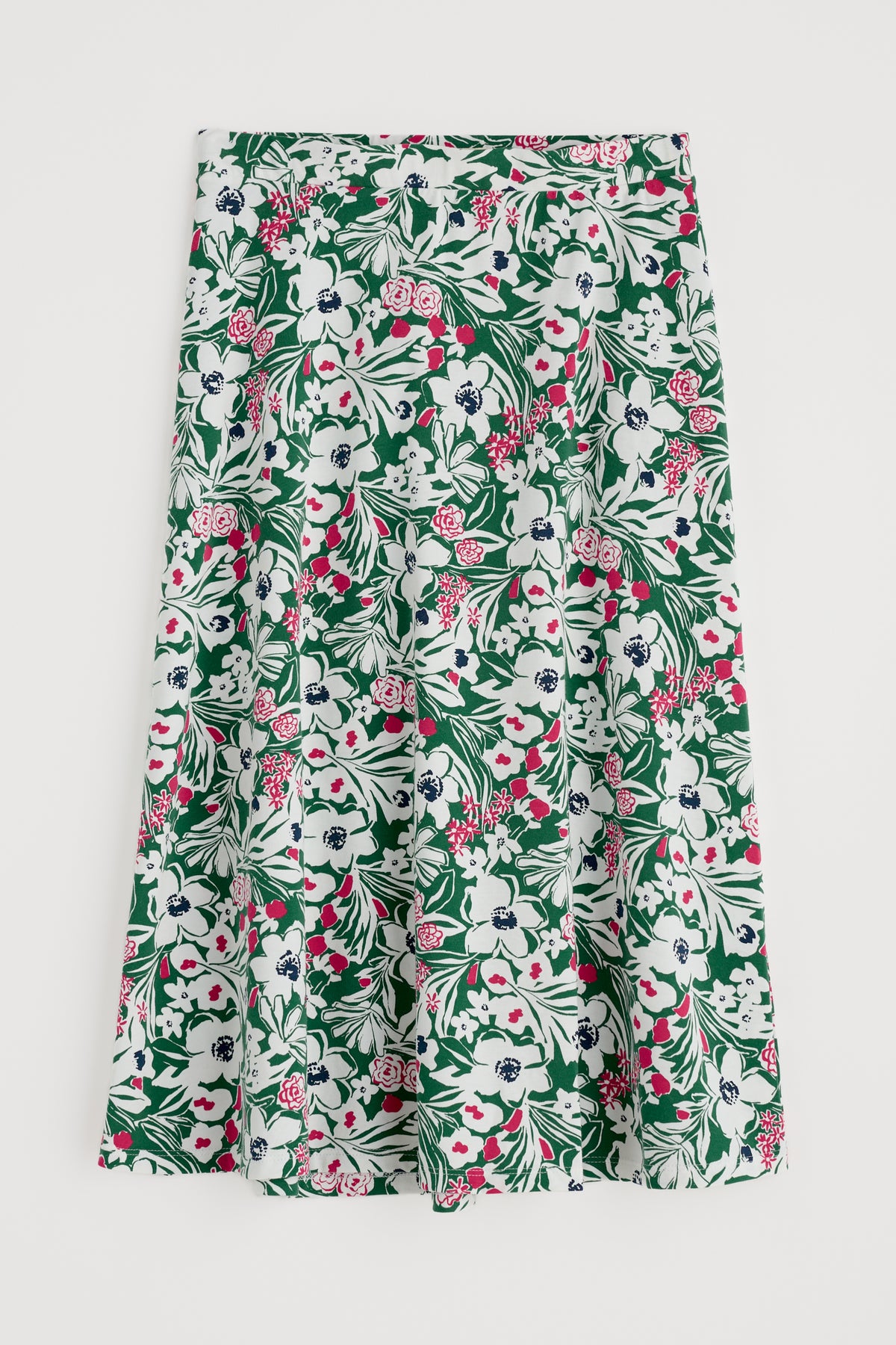 Rose A-Line Calf Length Skirt