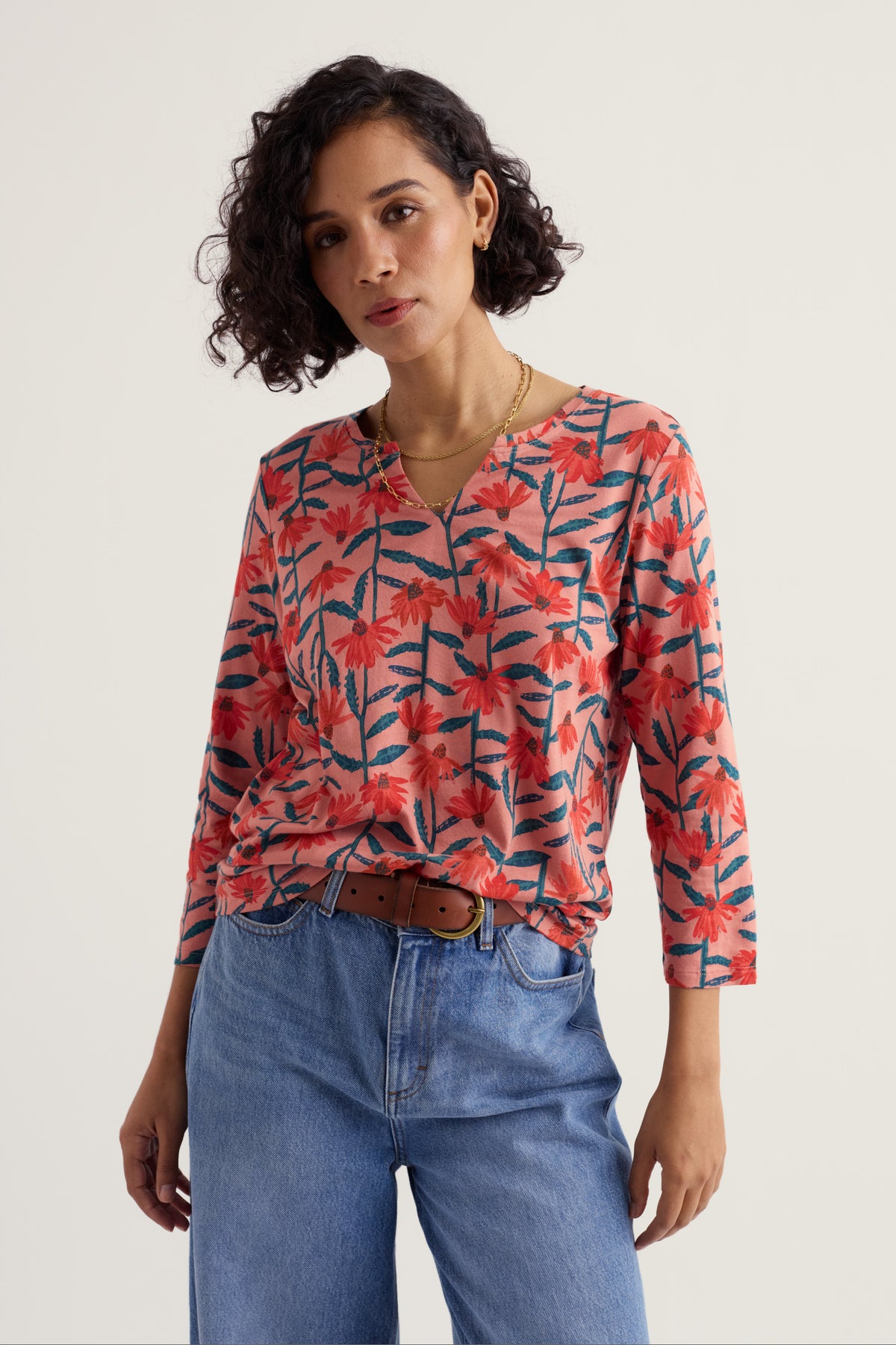 Kellow 3/4-Arm-Jersey-Oberteil