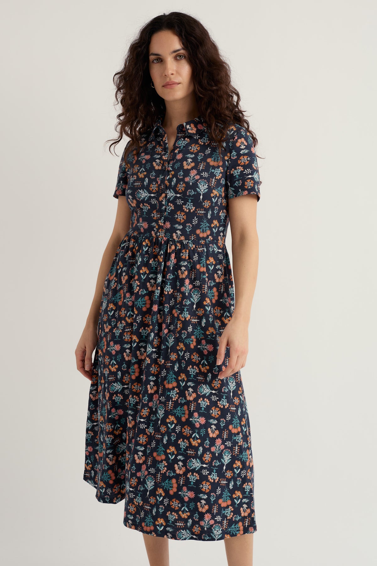 Mainland Jersey-Midikleid