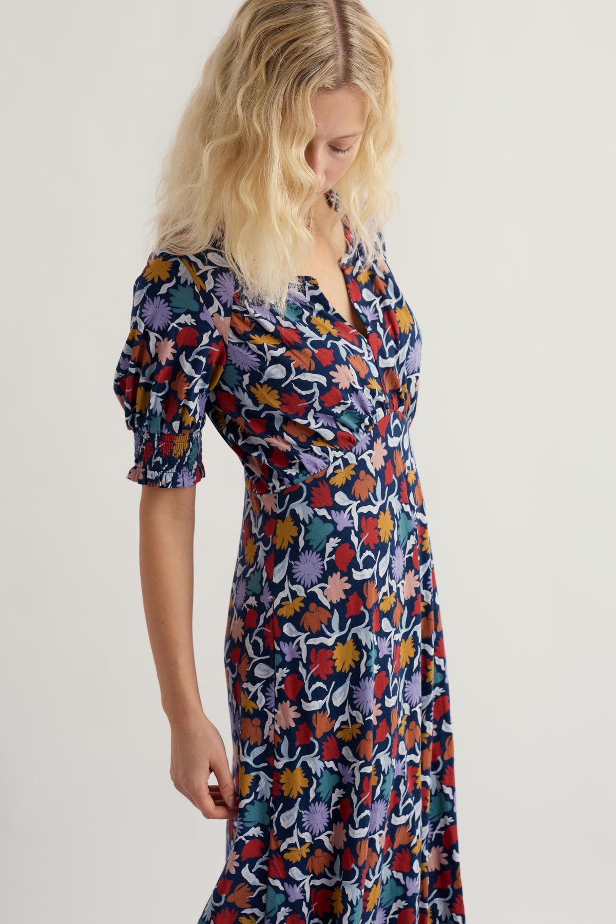 Fenil Empire Line Midi Dress