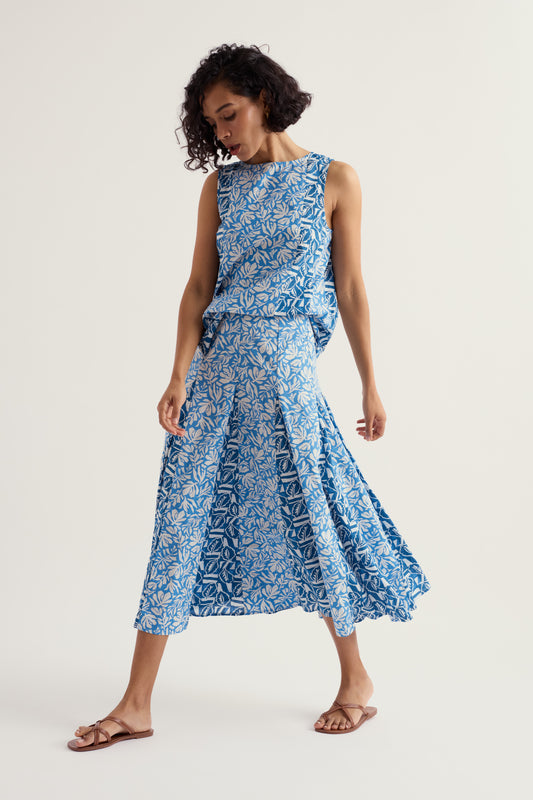 Circular Chamomile Skirt