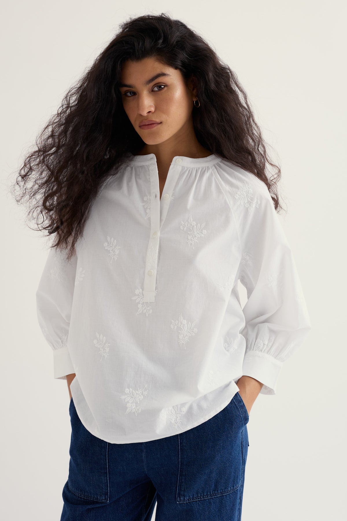 A-Linien-Shirt „Moorgras“
