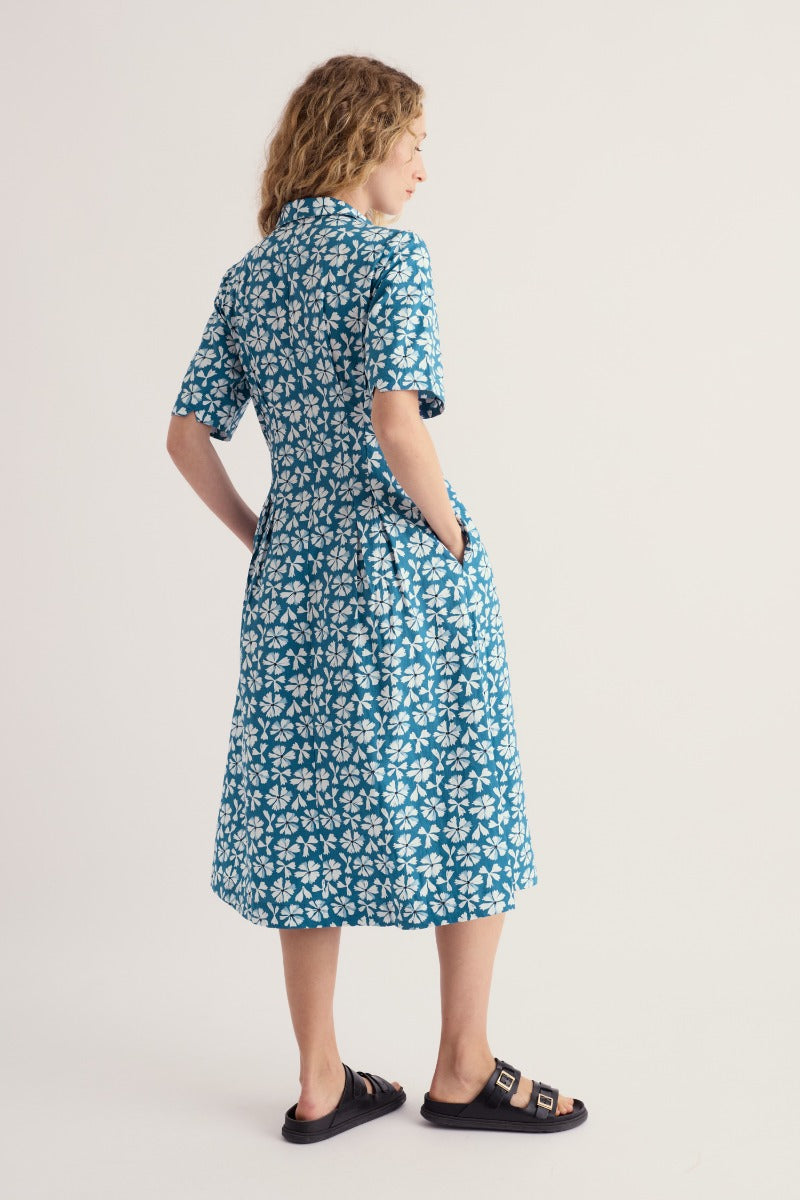 Wild Liquorice Hemdkleid aus GOTS-zertifizierter Bio-Baumwolle